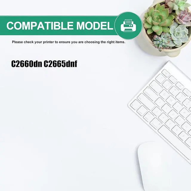 Alt view image 2 of 7 - Ennovor Compatible Drum Unit Replacement for Dell 331-8434 TWR5P , to Use with C2660dn C2665dnf S3840cdn S3845cdn Printer, Imaging Unit (Yellow)