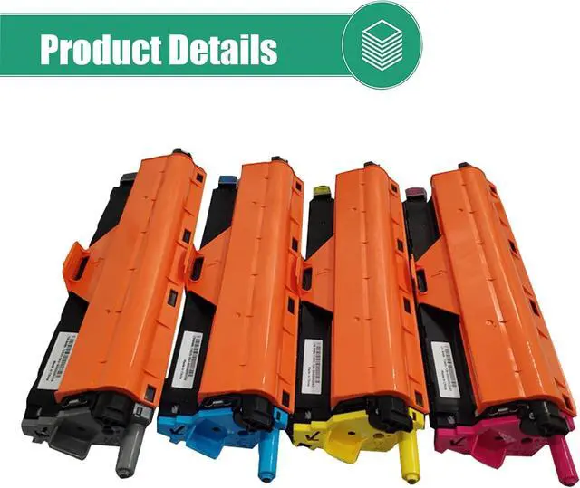 Alt view image 4 of 7 - Ennovor Compatible Drum Unit Replacement for Dell 331-8434 TWR5P , to Use with C2660dn C2665dnf S3840cdn S3845cdn Printer, Imaging Unit (Yellow)