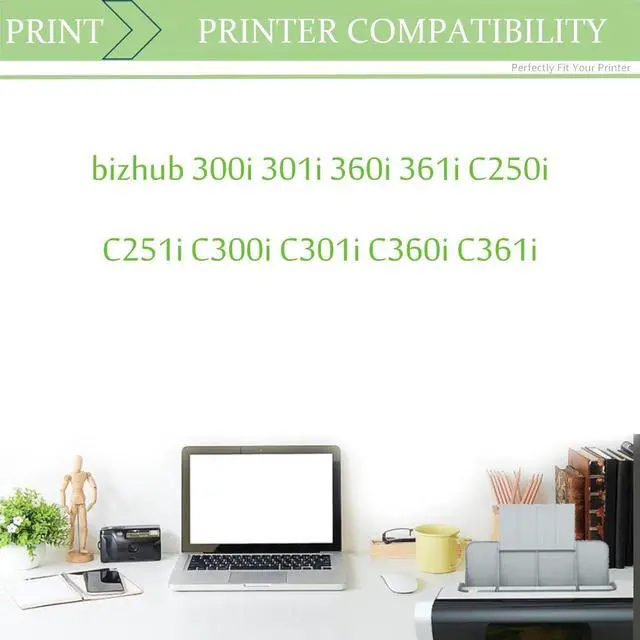 Alt view image 3 of 6 - Ennovor DR316 DR-316 Drum Cartridge Suitable for Konica Minolta Bizhub 300i 301i 360i 361i C250i C251i C300i C301i C360i C361i Printer, Imaging Drum Unit, 100 000 Pages 1 Set