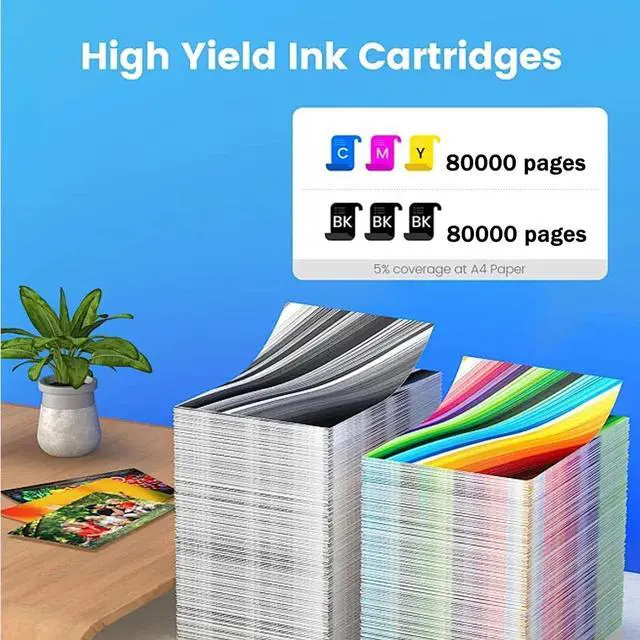 Alt view image 3 of 7 - Ennovor GPR58 Compatible for Canon GPR-58 Drum Unit 80000 Pages High Yield Replacement for Canon IR ADV C256 C365 DXC25 C357 Printer,Cyan-1 Pack