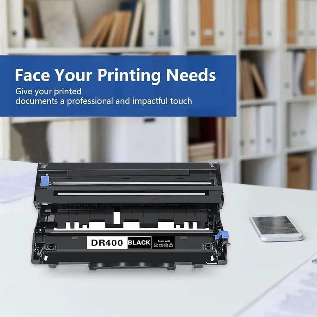 Alt view image 6 of 7 - Ennovor DR400 DR-400 Drum Unit Compatible Replacement for Brother DR400 MFC-8600 9700 8500 P2500 IntelliFax-4750e 5750e 4100e HL-1250 1240 1470N DCP-1200 1400 Series Printer (High Yield, 1 Black)