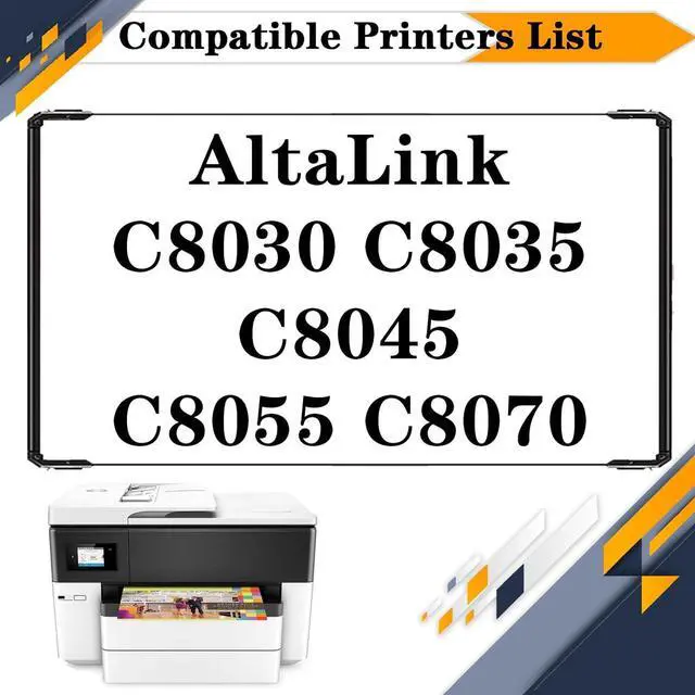 Alt view image 2 of 7 - Ennovor 126K36980 607K08999 Fuser Kit Compatible for Xerox AltaLink C8030 C8035 C8045 C8055 C8070 Printers  250K 110V 1 pcs
