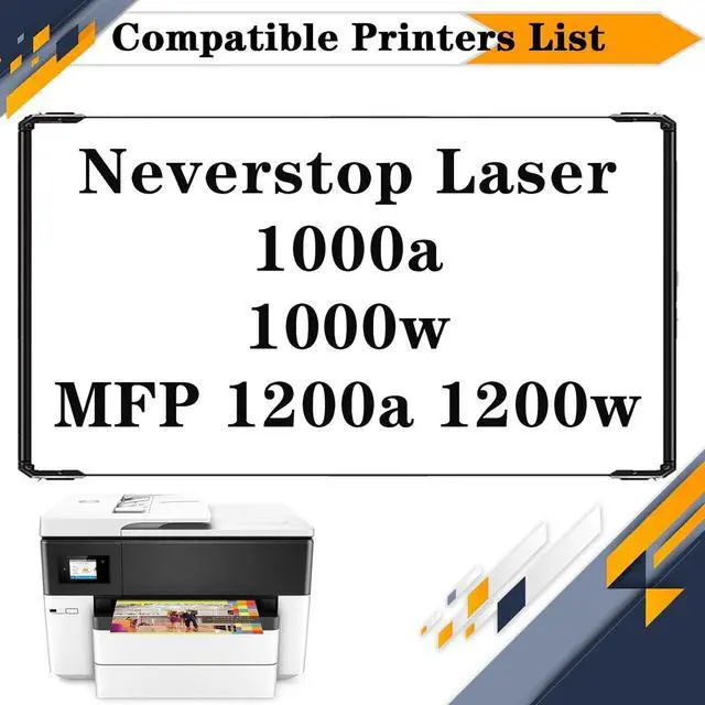 Alt view image 2 of 7 - Ennovor 104A W1104A Imaging Drum Kit, Compatible for HP Neverstop Laser 1000a 1000w MFP 1200a 1200w PrintersHigh Print Volume with Chip 1 pcs