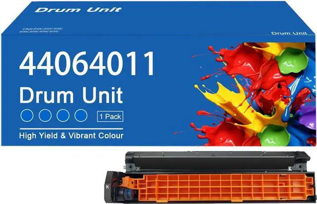 Main image of Ennovor C810/C830 Drum Unit Compatible for OKI 44064012 44064011 44064010 44064009 Imaging Drum Work for OKI C810 C810n C810dn C810cdtn C830 C830n C830dn C830cdtn Printer 1 Cyan