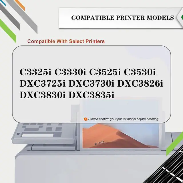 Alt view image 2 of 7 - Compatible GPR53 GPR-53 Imaging Drum Kit, Replacement Suitable for Canon C3325i C3330i C3525i C3530i DXC3725i DXC3730i DXC3826i DXC3830i DXC3835i Printer Drum Unit Cyan*1