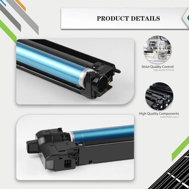 Alt view image 4 of 7 - Compatible GPR53 GPR-53 Imaging Drum Kit, Replacement Suitable for Canon C3325i C3330i C3525i C3530i DXC3725i DXC3730i DXC3826i DXC3830i DXC3835i Printer Drum Unit Cyan*1