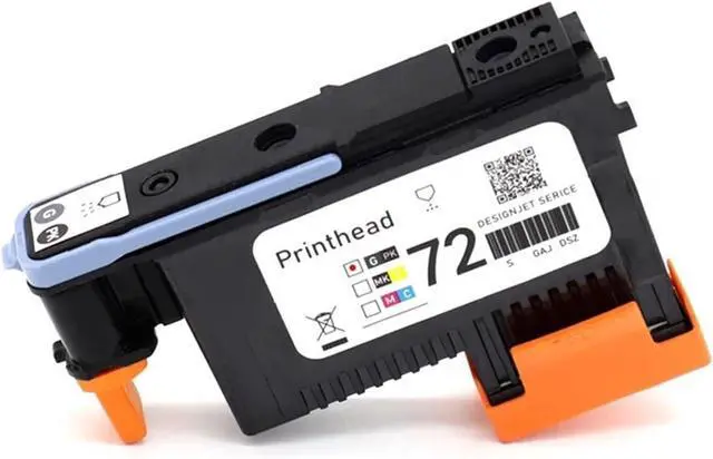 Alt view image 3 of 7 - Ennovor 72 Printhead Set C9380A C9383A C9384A Print Head, Compatible for HP 72 DesignjetT1100 T1120 T1200 T1300 T610 T770 T790 T795(A Set - 3 PCS)