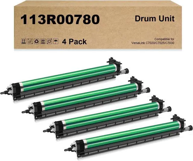Main image of Ennovor Compatible C7020 Drum Unit for 113R00780 High Capacity Drum Cartridge Replacement Compatible with Xerox VersaLink C7025 C7030 Printer lmaging Unit (4 Pack