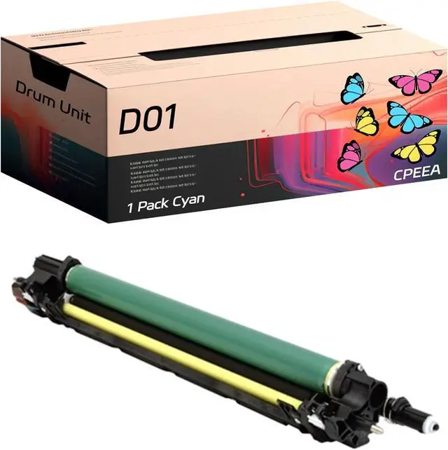 Main image of Ennovor D01 Drum Unit Compatible with Canon imagePRESS C60 C650 C700 C710 C800 C810 C910 Printers, High Yield 130000 Pages, Reliable Performance (Cyan)