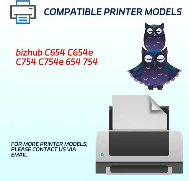 Alt view image 2 of 7 - Ennovor BIVOL IU711 Imaging Unit Compatible for Konica Minolta bizhub C654 C654e C754 C754e 654 754 Printers, with Chip, High Yield 300000 Pages, Vivid Colors (Magenta)
