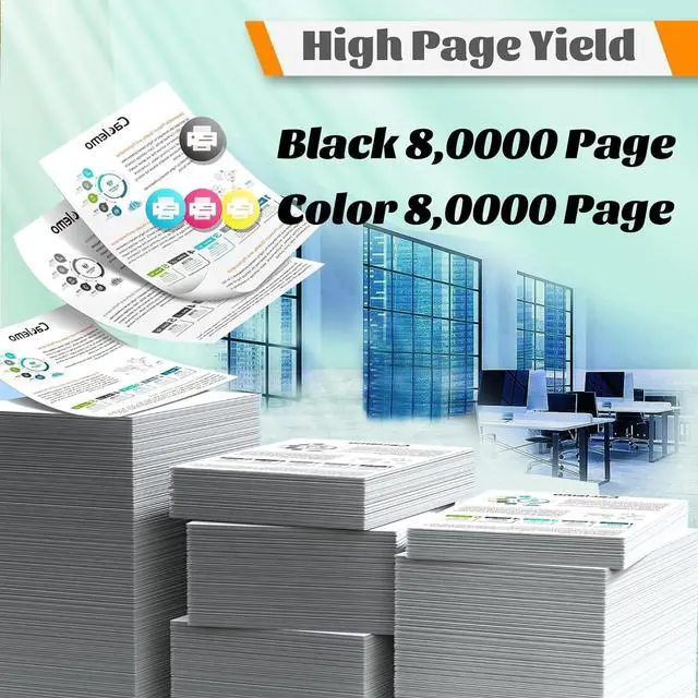 Alt view image 3 of 7 - Compatible for Xerox 013R00681 Drum Unit Replacement for AltaLink C8130 8135 C8145 C8155 C8170 B814 B8155 B8170 Printer 1 Black