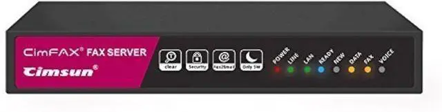 Main image of Ennovor Windows PC Fax Over Fax Line CimFAX A5 Fax Server Send & Receive Remotely Paperless Fax Machine/Online Fax Get Fax on Phone