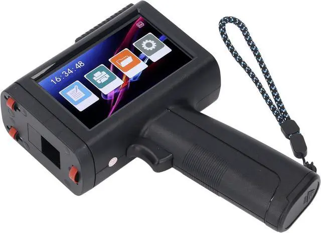 Alt view image 4 of 7 - Ennovor Hyuduo Portable Inkjet Printer HD LED Touch Screen Intelligent Quad Core CPU Versatile Printer Compatible with Various Materials Handwriting (US Plug 100-240V)