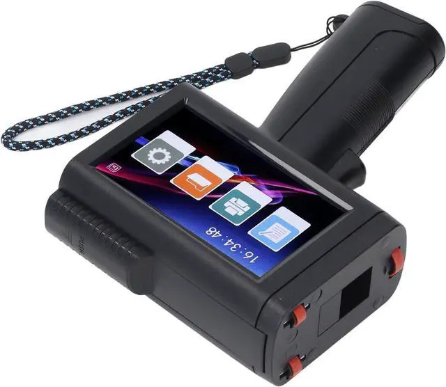 Alt view image 5 of 7 - Ennovor Hyuduo Portable Inkjet Printer HD LED Touch Screen Intelligent Quad Core CPU Versatile Printer Compatible with Various Materials Handwriting (US Plug 100-240V)