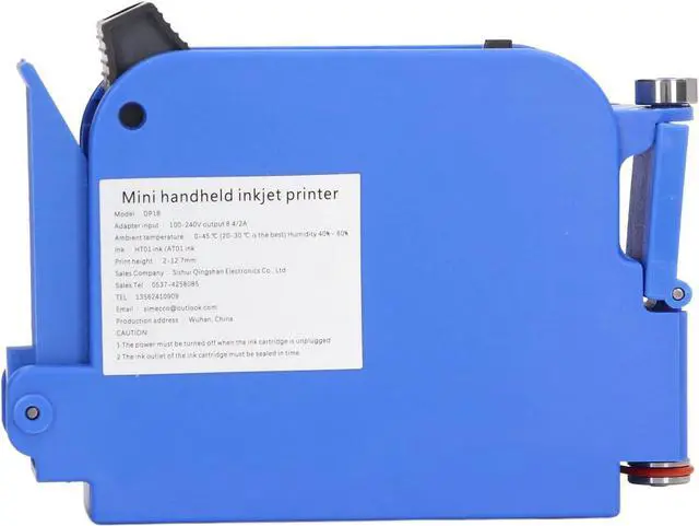 Alt view image 4 of 7 - Ennovor Fafeicy Handheld Inkjet Printer Portable Multilingual HD LED Touch Screen Inkjet Printer