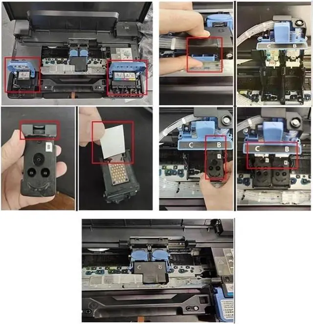 Alt view image 4 of 4 - Ennovor QY6-8002 QY6-8018 G2411 Print Head for Canon Pixma G1400 G1410 G1411 G2415 G2400 G2410 G3400 G3411 G3410 G3415 G4400 G4410 Print Head Accessories(QY6-8002 QY6-8018)