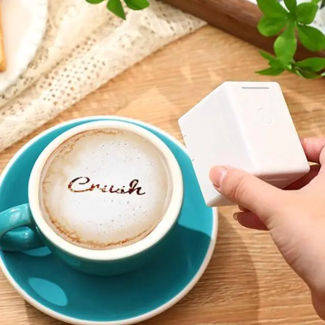 Alt view image 2 of 7 - Ennovor Walfront Handheld Food Print Pen Portable Mini Food Grade Inkjet Printer with Roller Sensor Technology, for Customizing Images on Desserts, Cakes and Drinks