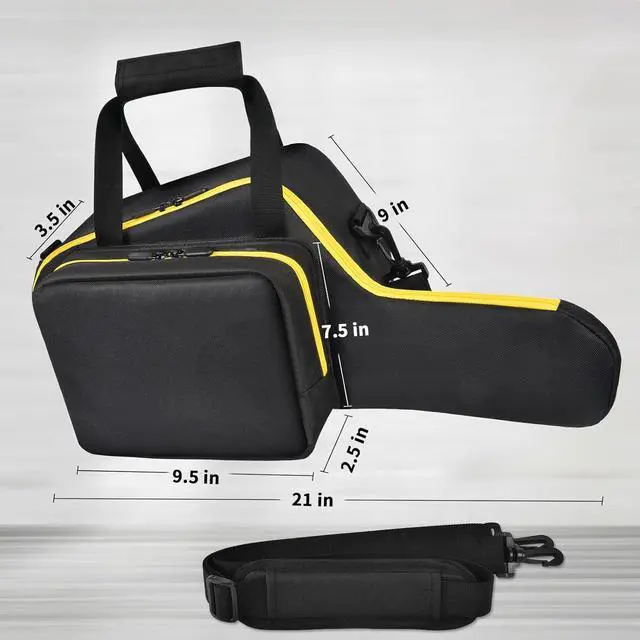 Alt view image 7 of 7 - Ennovor Carrying Bag Compatible with Kodak Dock/Plus 4x6Portable Instant Photo Printer+Bag Compatible with DEWALT 20V MAX Pruning Chainsaw 8 Inch Bare Tool (DCCS623B)