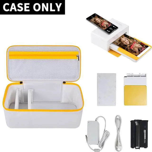 Alt view image 4 of 7 - Ennovor Carrying Bag Compatible with Kodak Dock/Plus 4x6Portable Instant Photo Printer+Bag Compatible with DEWALT 20V MAX Pruning Chainsaw 8 Inch Bare Tool (DCCS623B)