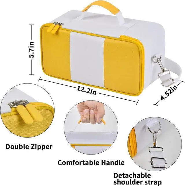 Alt view image 3 of 7 - Ennovor Carrying Bag Compatible with Kodak Dock/Plus 4x6Portable Instant Photo Printer+Bag Compatible with DEWALT 20V MAX Pruning Chainsaw 8 Inch Bare Tool (DCCS623B)