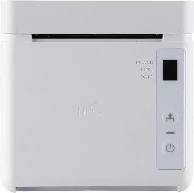 Alt view image 2 of 7 - Ennovor HK SYSTEMS SAM4s Gcube-102D 80mm Direct Thermal Receipt Printer, Compact Design, 250mm/sec, USB Serial Ethernet Interface, Supports Windows, Android, and iOS, White