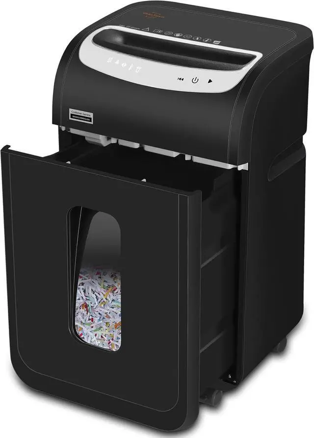 Main image of Ennovor 25-Sheet Paper Shredder for Home Office Heavy Duty Cross Cut Paper Shredder for Home Office,Document Shredding Machine with 58dB,Shred CD/Card with 7.9-Gal Bin,AUTO Jam Proof