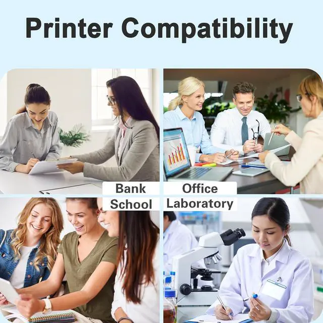 Alt view image 5 of 5 - Ennovor 932XL 933XL Ink Cartridges Combo Pack Replacement for HP 932XL/933 XL Ink Cartridge Compatible for HP OfficeJet 6100 6600 6700 7110 7510 7612 7610 Printers