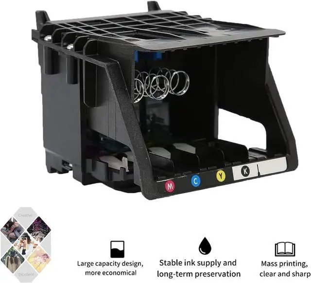 Alt view image 4 of 4 - Ennovor HP 950/951 Printhead (with chip) with for HP Officejet Pro8100 8600 8610 8620 8625 8630 8650 8635 8640 Printer