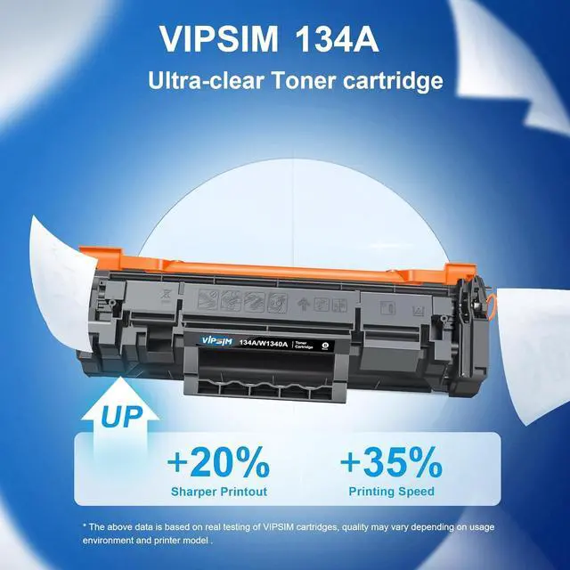Alt view image 4 of 6 - Ennovor 134A Toner Cartridge Replacement Compatible for 134A Black Toner Cartridge W1340A 134X W1340X for Pro M209dw 232dw 232dwc 233sdn 233dw 234dw 234sdw 236dw 236sdw Series Printer, 2 Packs