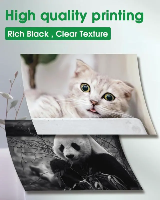 Alt view image 5 of 6 - 68 Ink Cartridges Combo 2-Pack Black Tri-Color Replacement for HP 68 68e Ink Compatible with HP Envy 6152e 6155e 6552e 6555e 6558e Printer 6100e 6500e All-in-One Inkjet Copy 6L6S2TN