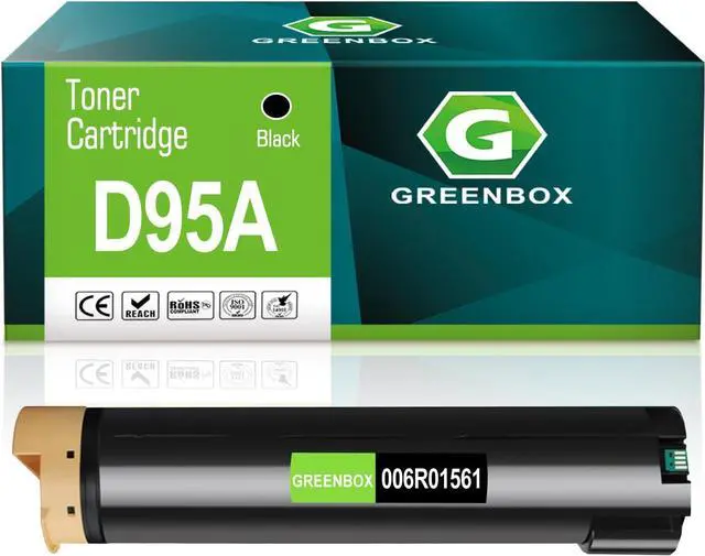 Main image of Ennovor GREENBOX Remanufactured D95A D110 D125 006R01561 Black Toner Cartridge Replacement for Xerox D95 D95A D110 D125 ED95A ED125 Printers (65,000 Pages High Yield, 1 Black)