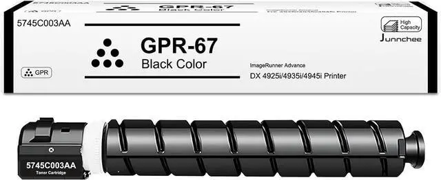 Main image of Ennovor GPR-67 Black Toner Cartridge Replacement for Canon GPR67 GPR-67 XXL GPR 67 Toner for imageRUNNER Advance DX 4925i DX 4935i DX 4945i Printer (5745C003AA)