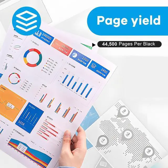 Alt view image 3 of 6 - Ennovor GPR-67 Black Toner Cartridge Replacement for Canon GPR67 GPR-67 XXL GPR 67 Toner for imageRUNNER Advance DX 4925i DX 4935i DX 4945i Printer (5745C003AA)