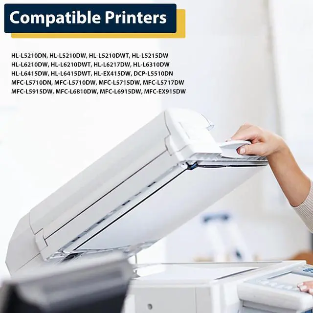 Alt view image 2 of 5 - Ennovor TN920XL TN920 Black High Capacity Toner Cartridge -with Chip Compatible for Brother TN-920XL for HL-L6210DW HL-L5210DW HL-L6210DWT HL-L5210DN HL-L5210DWT Printer (6,000 Pages,2-Pack)