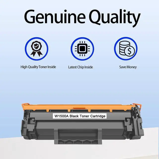 Alt view image 3 of 6 - Ennovor 150A W1500A Toner Cartridge Use for M111a M111x MFP M141a M141x Printers (1 Black)