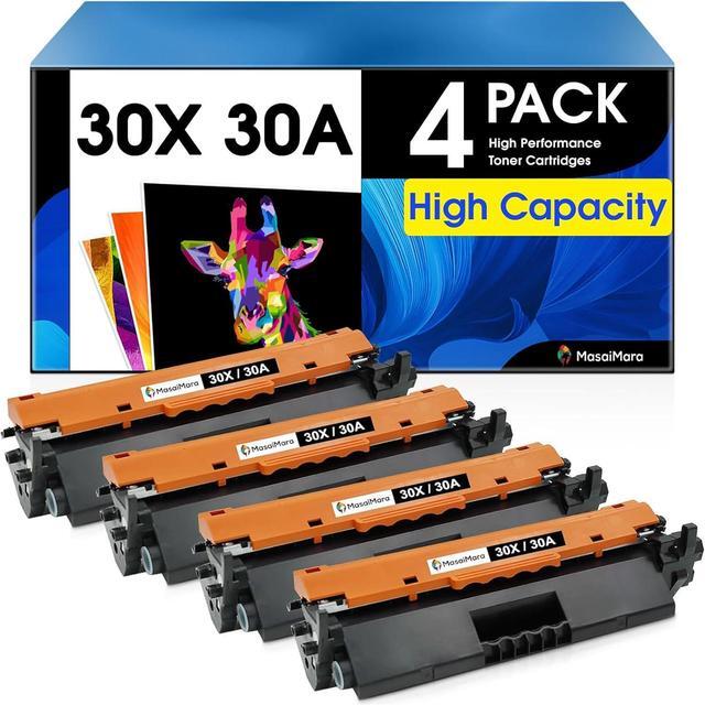 Main image of Ennovor MasaiMara High Capacity 30X 30A CF230A CF230X Compatible Toner Cartridge Replacement for HP Laserjet Pro M203 M203dw M203dn M203d MFP M227 M227fdw M227fdn M227sdn M227d Printer (Black, 4-Pack)