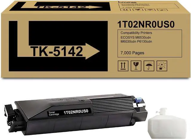 Main image of Ennovor TK-5142K Black Toner Cartridge Replacement for 1T02NR0US0 TK5142K TK-5142 TK5142 for ECOSYS M6530cdn M6030cdn P6130cdn Printer, 1-Pack