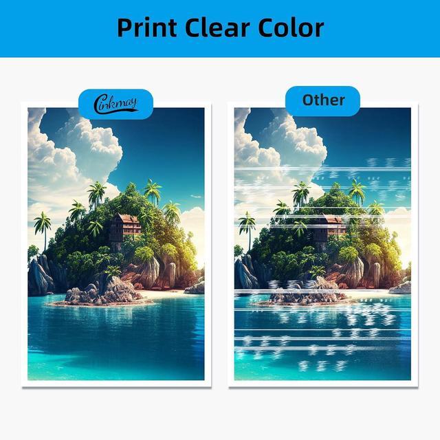 Alt view image 6 of 7 - 910XL Ink Cartridges for HP Printers (4-Pack) Replacement for HP 910XL Ink Cartridges Combo Pack Work for OfficeJet 8010 8020 Series, Pro 8020, 8030 Series Printer 3JB41AN | Black Cyan Magenta Yellow