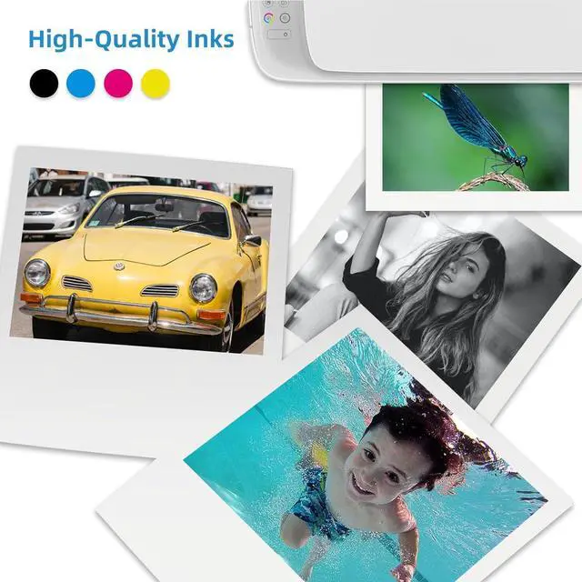 Alt view image 6 of 7 - 910XL Ink Cartridges Combo Pack Compatible for HP 910 XL Black Color for HP910 HP910XL for OfficeJet Pro 8015e 8025e 8028e 8010 8025 8020 8020e 8035 8028 8015 8022 Printer Cyan Magenta Yellow 4-Pack