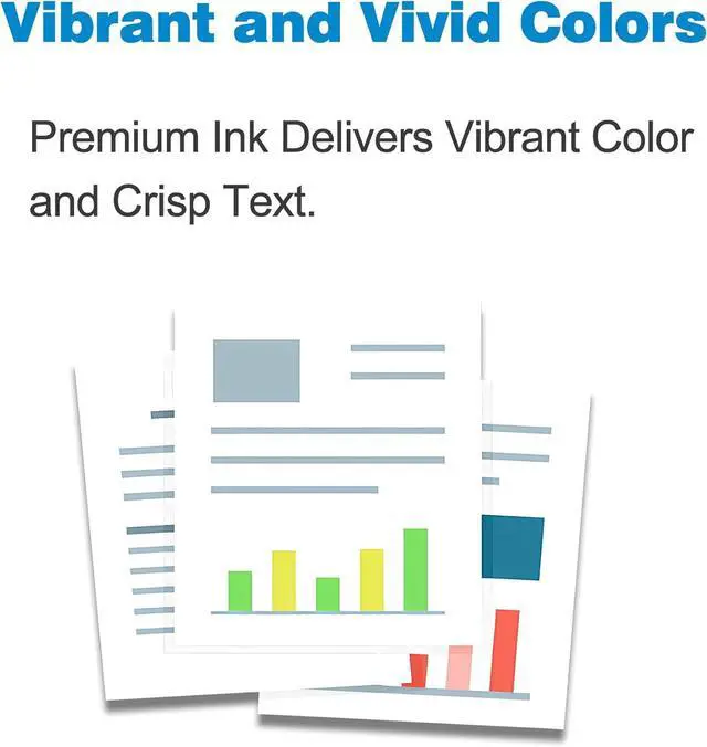 Alt view image 4 of 7 - 950XL 951XL Combo Compatible for HP 950 951 XL Ink Cartridge - High Yield 4-Pack (Black Cyan Magenta Yellow) Replacement for OfficeJet Pro 8600 8610 8615 8620 8625 8630 8640 8660 8100 8110 Printers