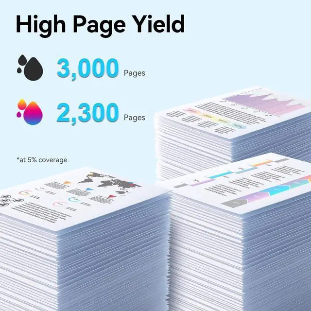 Alt view image 3 of 7 - LEMERO UEXPECT TN-227BK/C/M/Y High Yield Toner Cartridge Compatible Replacement for Brother TN227 TN-227 TN227BK TN223BK TN223 TN-223 for MFC-L3770CDW HL-L3290CDW MFC-L3710CW HL-L3270CDW ( 5 Pack)
