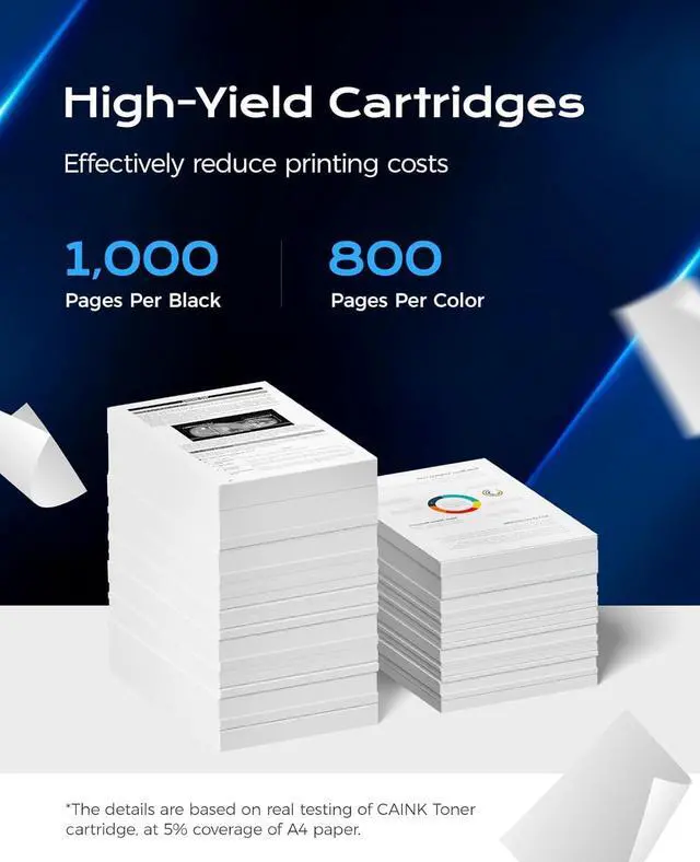 Alt view image 3 of 6 - 923XL 923e Ink Cartridges with Chip 4-Pack High Yield Replacement for HP 923 923e Ink Compatible for HP OfficeJet Pro 8135e 8138e 8139e 8122e 8120 8123 8130 8133 Printers Black Cyan Magenta Yellow