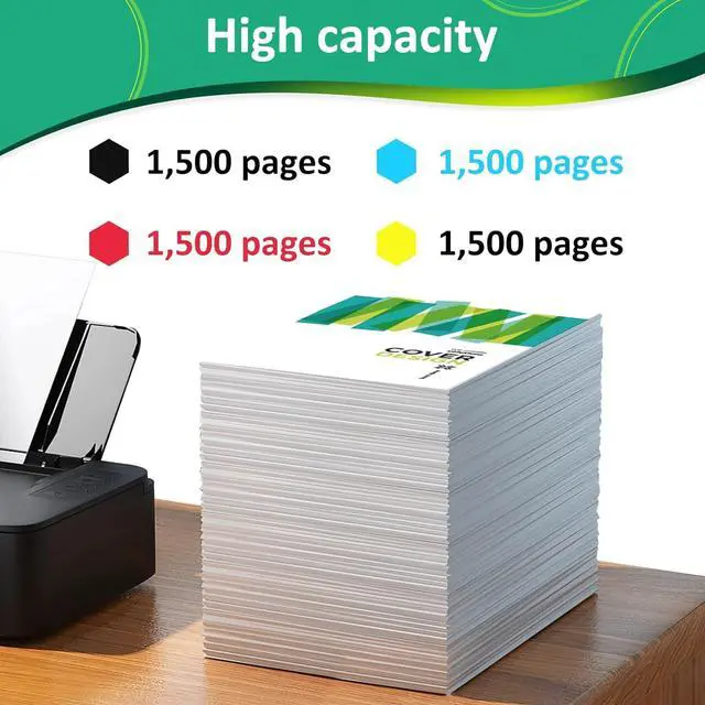 Alt view image 4 of 7 - for Lexmark MC3224 Toner Cartridge (with Chip),1.5K Pages High Cartridge C3210K0 C3210C0 C3210M0 C3210Y0 Compatible C3224 MC3224 C3326 MC3326 C3426 Printers,Replaceable C320010 Ink Cartridge (4 Pack)