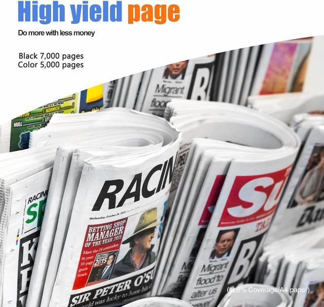 Alt view image 3 of 6 - 4-Pack 1BK/1C/1M/1Y 501A|Q6470A 502A|Q6471A Q6472A Q6473A High Yield Toner Cartridge(with chip), Replacement for HP 501A|Q6470A 502A|Q6471A Q6472A Q6473A for Color 3600 3600n 3600dn 3600dtn Printer