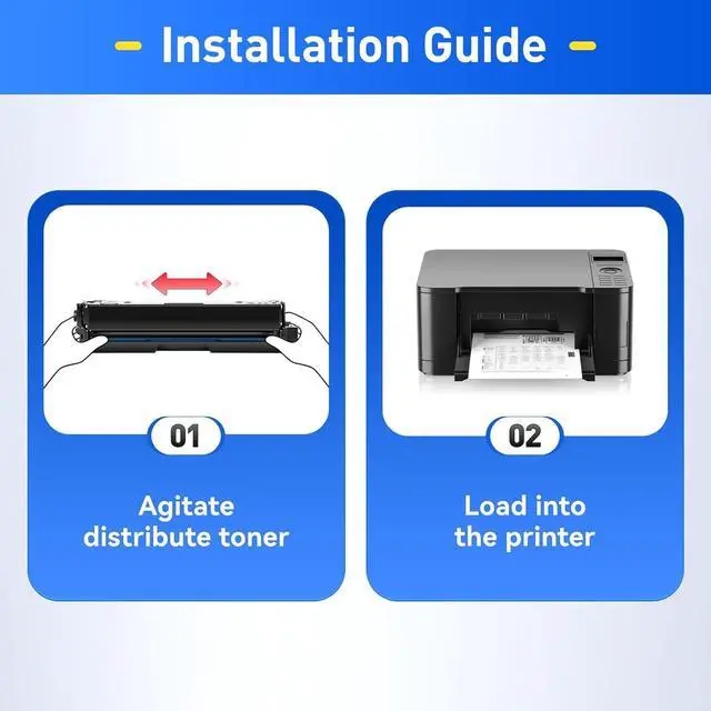 Alt view image 4 of 6 - C230 C235 Toner Cartridge with Chip High Capacity Set 4-Pack Replacement for Xerox 006R04391 006R04392 006R04393 006R04394 Compatible with Xerox C230 C235 C230DNI C235DNI C225 Printer Black and Color