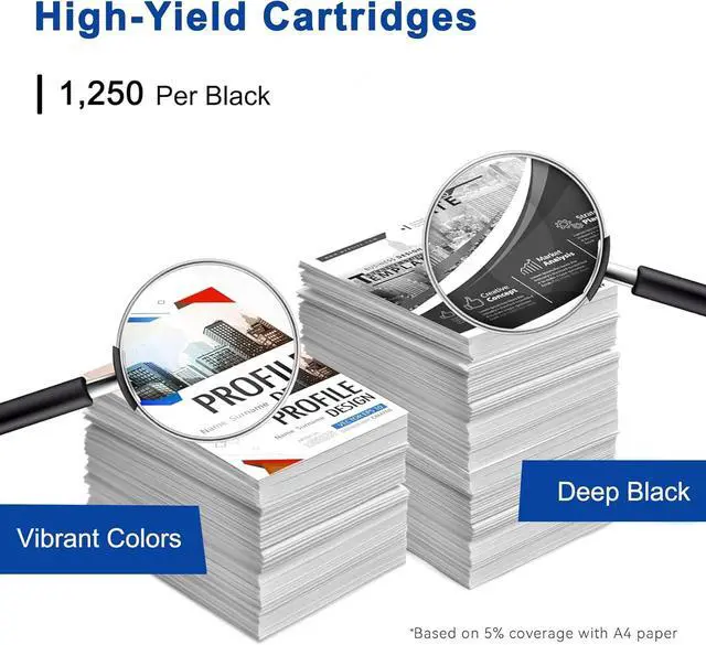 Alt view image 3 of 6 - 206A Black Toner Cartridges (with Chip) Replacement for HP Color Pro MFP M283fdw M283cdw , Pro M255dw M255dn M255nw, MFP M282nw M283fdn M283 M282-M285 M255 M256 Printer | W2110A 206X W2110X, 1-Pack