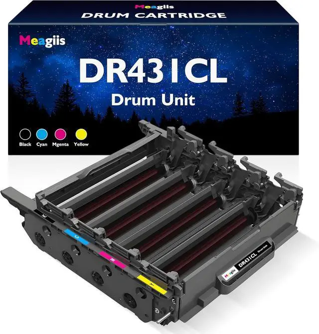 Main image of DR431CL DR-431CL Drum Unit Replacement for Brother HL-L8260CDW HL-L8360CDW HL-L9310CDW MFC-L8610CDW MFC-L8895CDW MFC-L8900CDW MFC-L8905CDW MFC-L9570CDW Printer, 30000 Page Yield (3 Years Warranty)