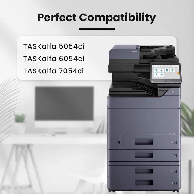 Alt view image 2 of 7 - TK8557 (TK-8557) 4-Color Toner Cartridge TK-8557K TK-8557C TK-8557M TK-8557Y Replacement for Kyocera TK-8557 1T02XC0US0 1T02XCCUS0 1T02XCBUS0 1T02XCAUS0 for TASKalfa 5054ci 6054ci 7054ci Printer
