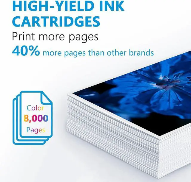 Alt view image 6 of 7 - 972X Cyan PageWide Cartridge (with Chip) Compatible with PageWide Pro 452dn 452dw 452dwt 477dn 477dw 477dwt 552dw 577dw 577z Printer Ink Replacement for HP972X Ink Cartridge 972A Ink Cartridge L0R98AN