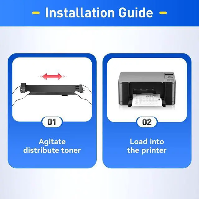 Alt view image 4 of 6 - 827A Toner Cartridges Set 4-Pack High Yield Replacement for HP 827A CF300A CF301A CF302A CF303A Use with Color Laserjet Enterprise Flow MFP M880z M880z+ M880z+NFC Managed Flow M880zm Printer Ink